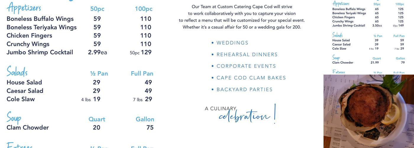 Chapin's Fish & Chips and Beach Bar Menu