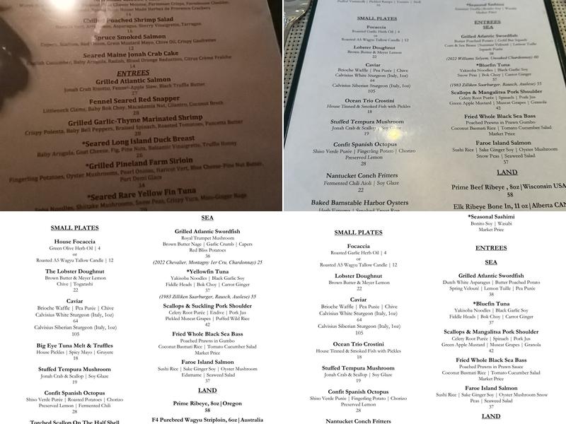 Fin Menu