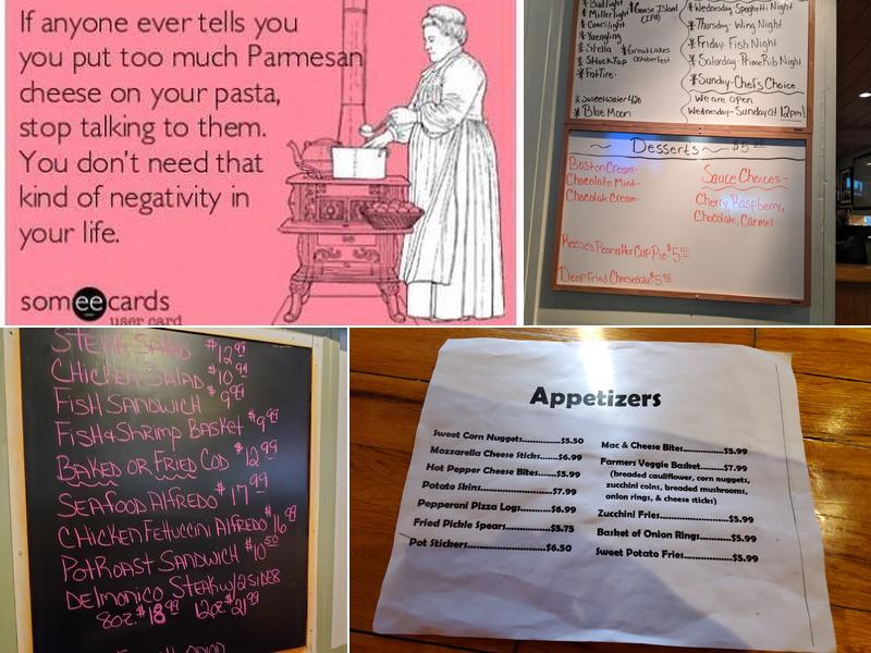 Scooter's Bar & Grill Menu