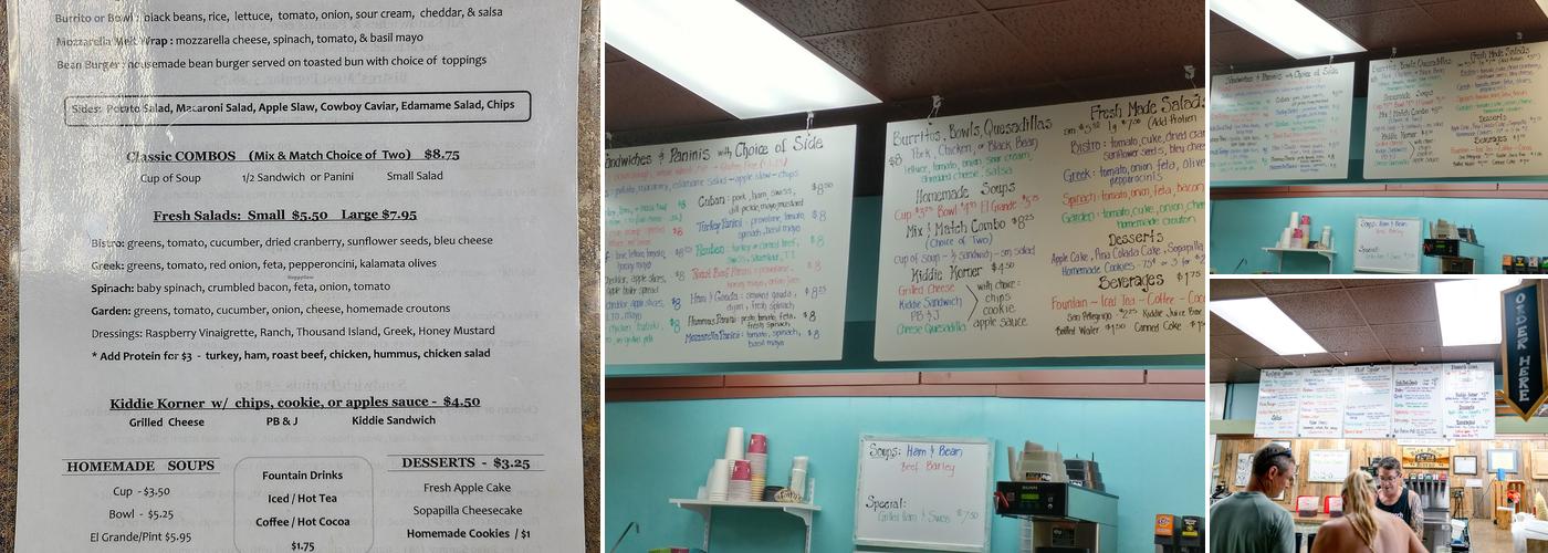 Back Porch Bistro Menu