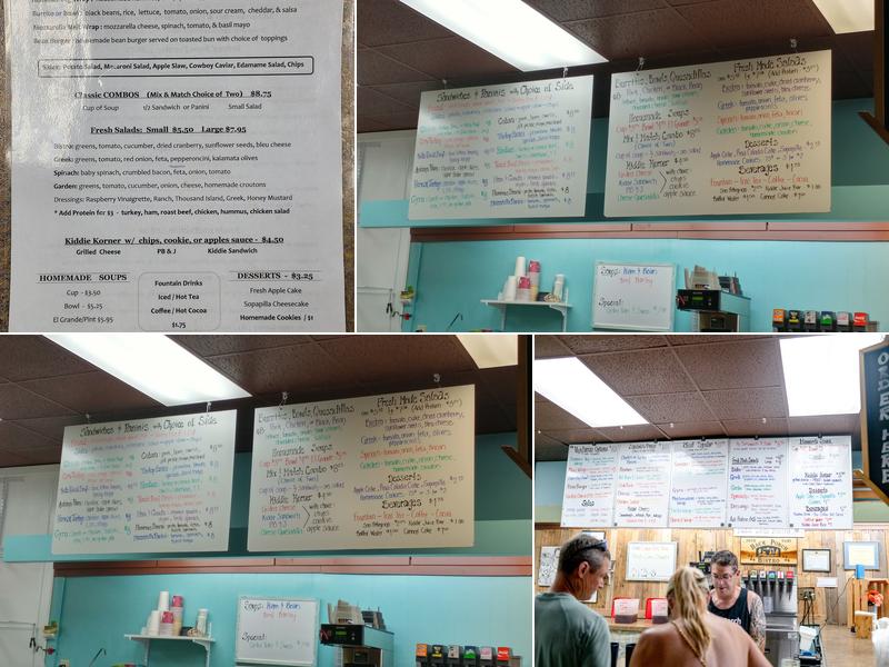 Back Porch Bistro Menu