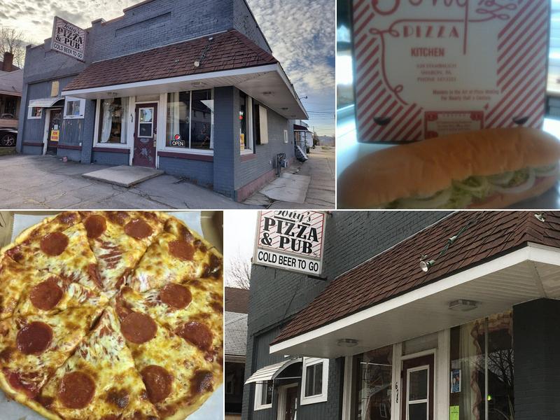 Tony's Pizza & Pub 628 Stambaugh Ave, Sharon