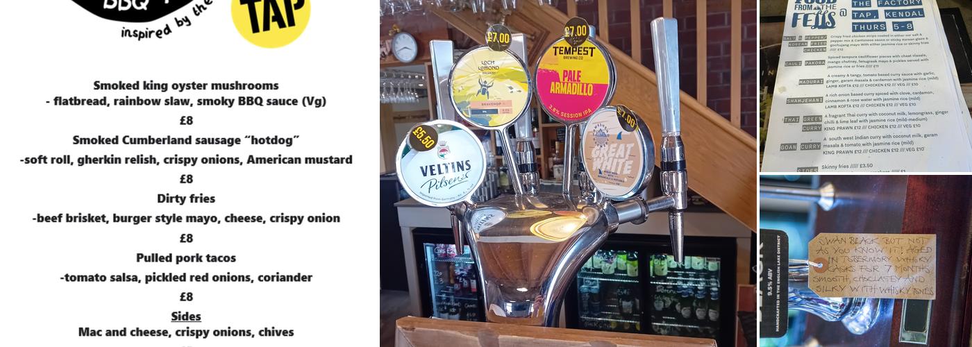 The Factory Tap Menu