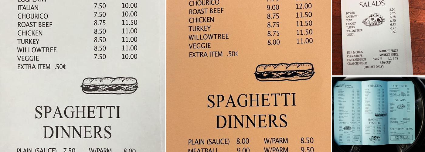 Popular Pizza Menu