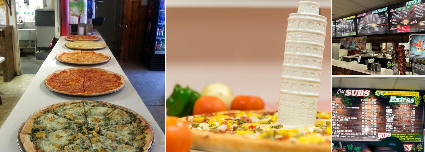 Leaning Tower Menu