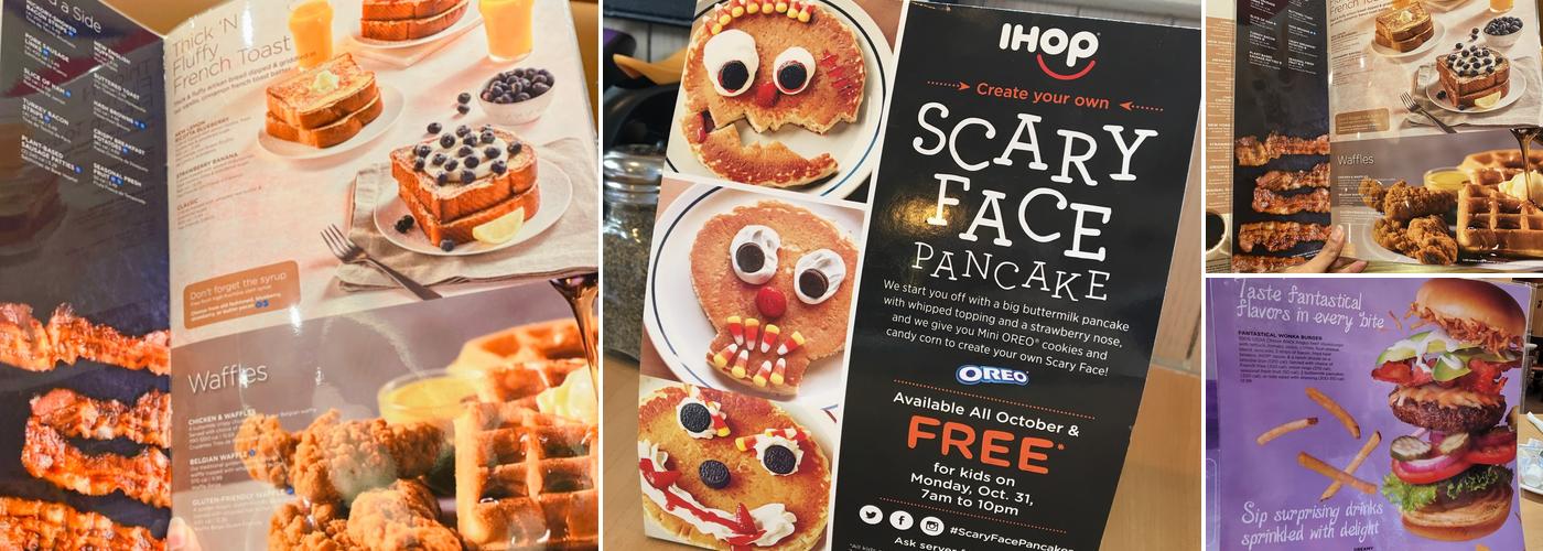 IHOP Menu