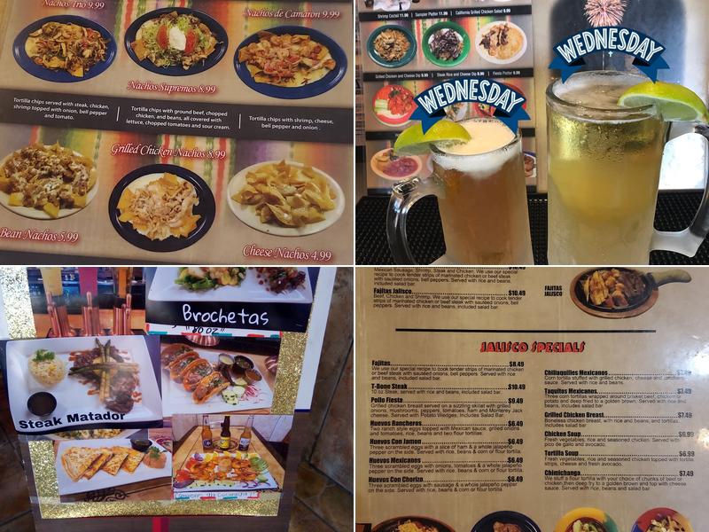 Fiesta Grill Mexican Restaurant and Tex Mex Menu