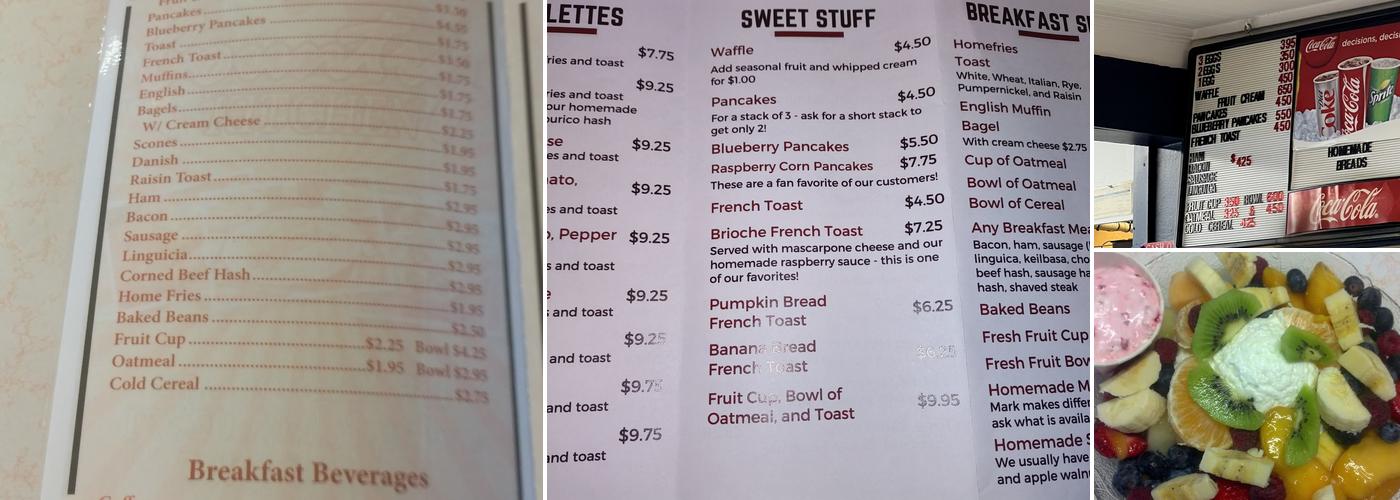 Country Kitchen Menu