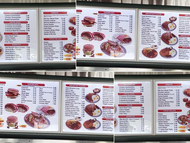 MAIN ST. GRILL Menu