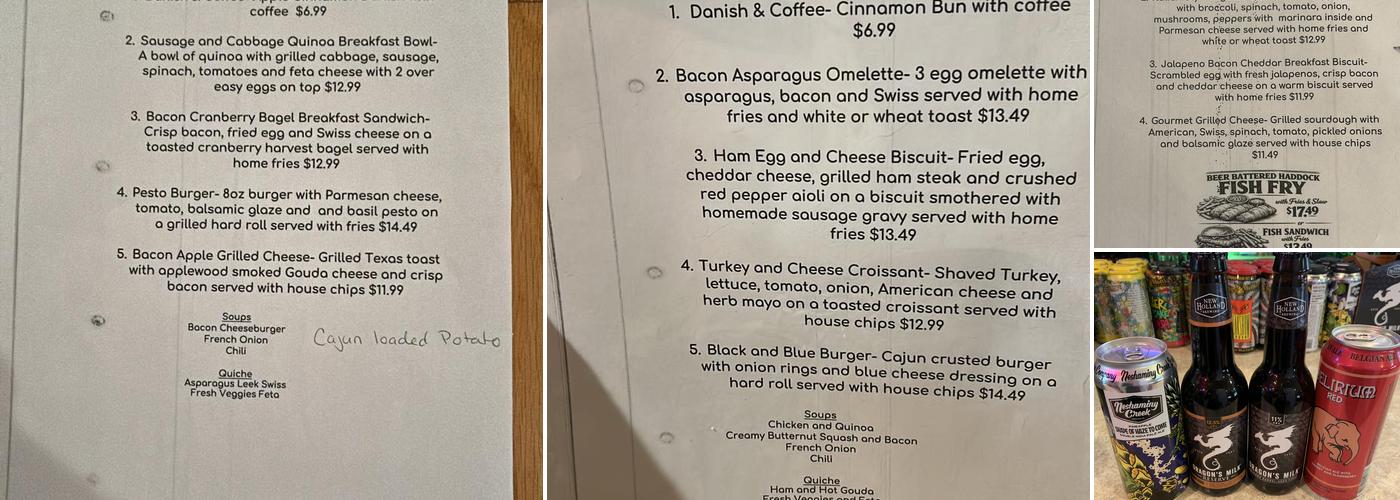 Gateway Grill Menu
