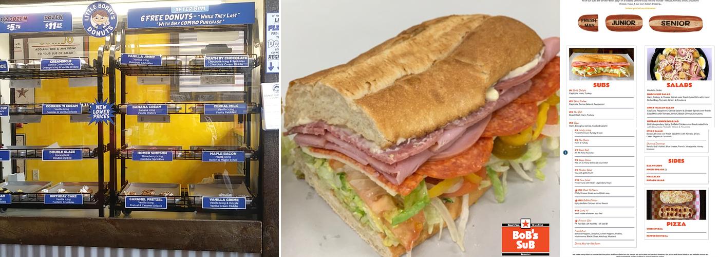 Bob's Sub Menu