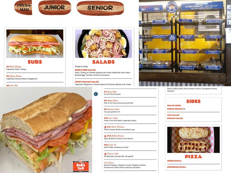 Bob's Sub Menu