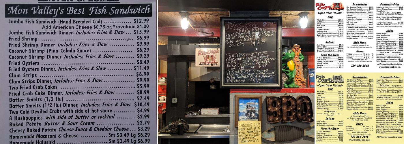 Rib Cage Menu