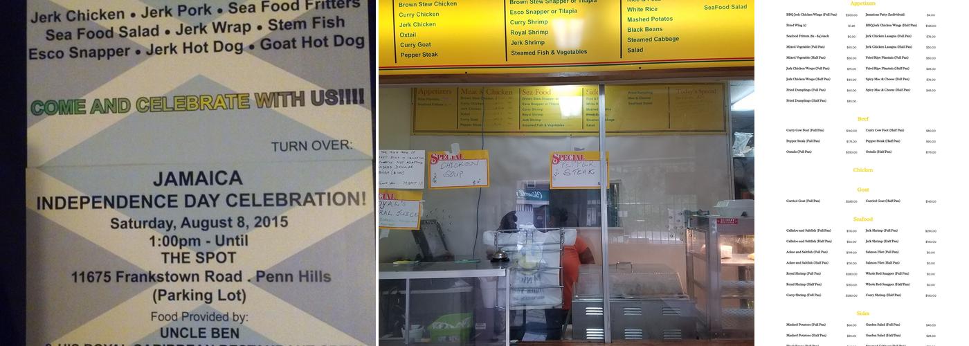 Royal Caribbean Takeout & Delivery Menu