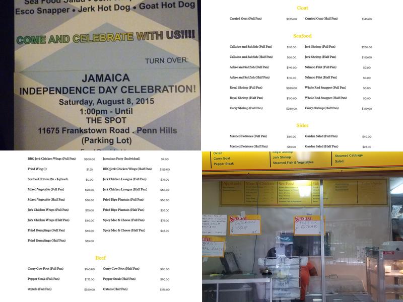 Royal Caribbean Takeout & Delivery Menu