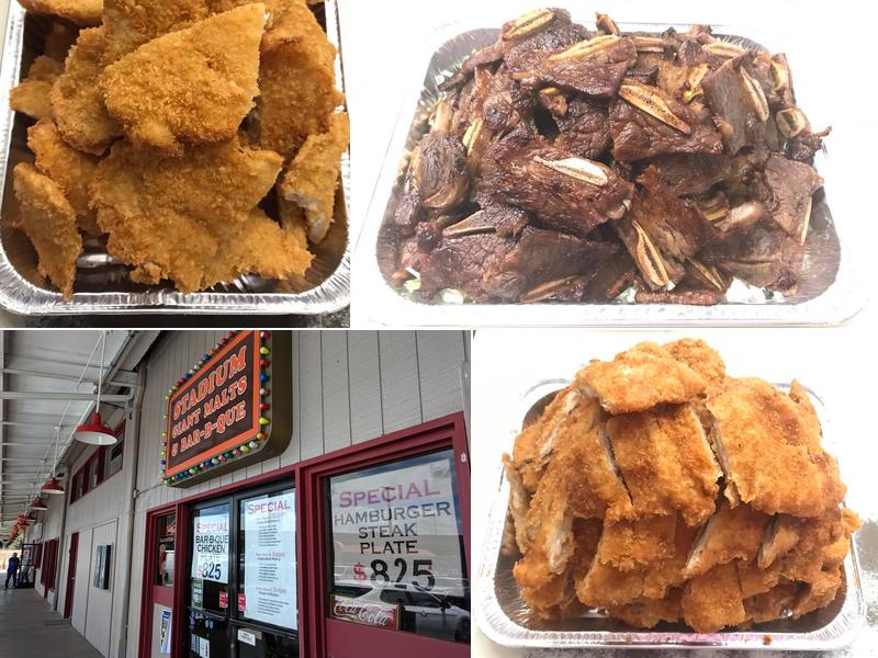 Stadium Giant Malts & Bar-B-Que