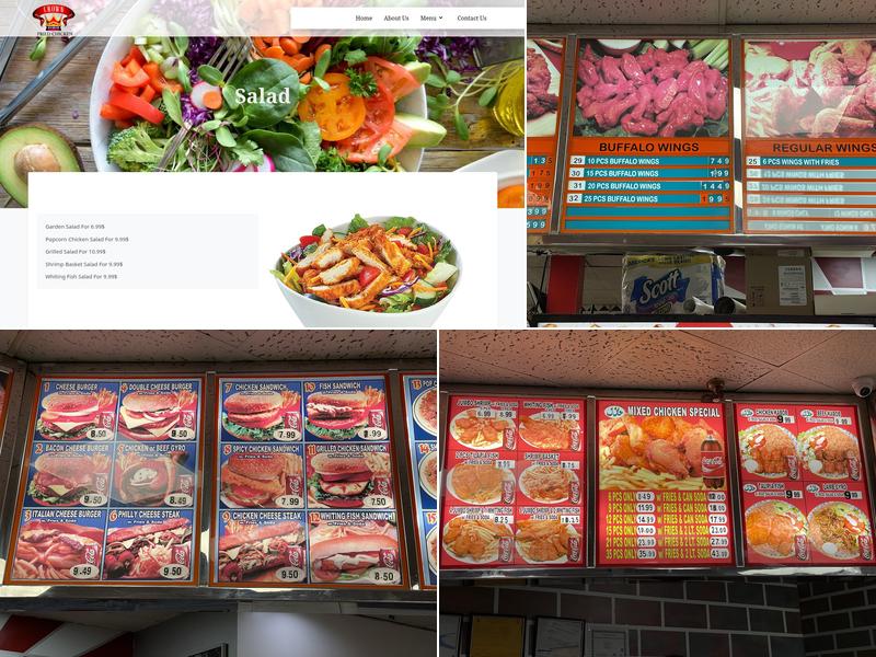 CFC - Crown Fried Chicken Menu