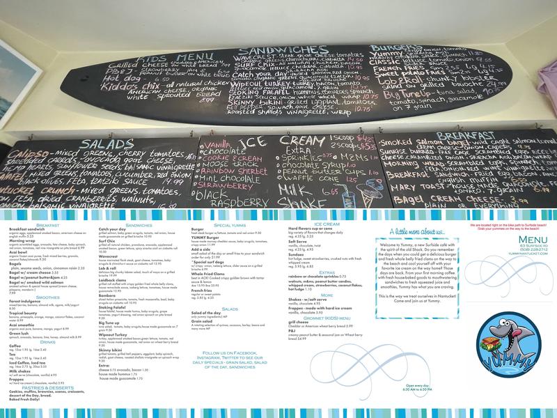 Yummy Menu