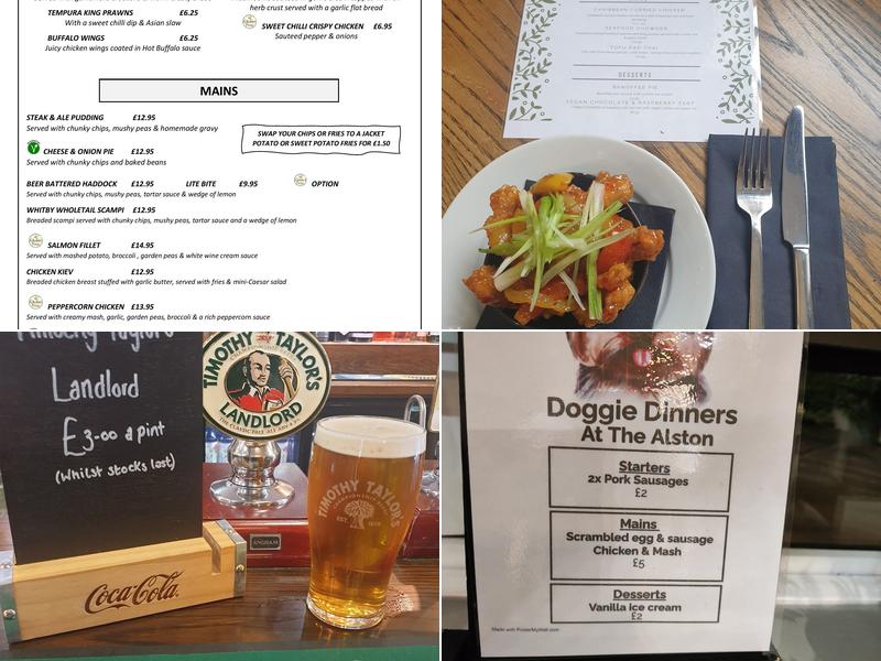 The Alston Pub & Dining Menu