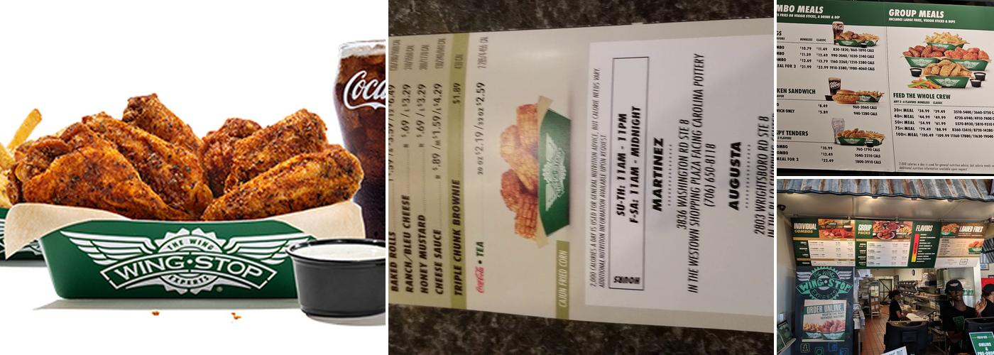 Wingstop Menu
