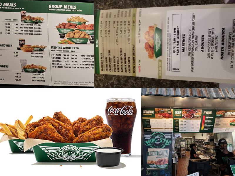Wingstop Menu