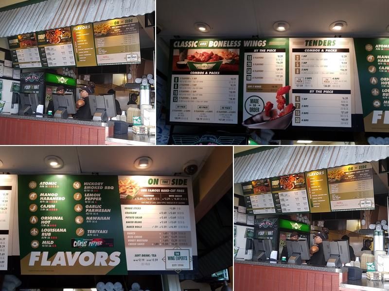 Wingstop Menu