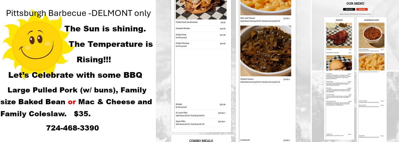 Pittsburgh BBQ Company Menu