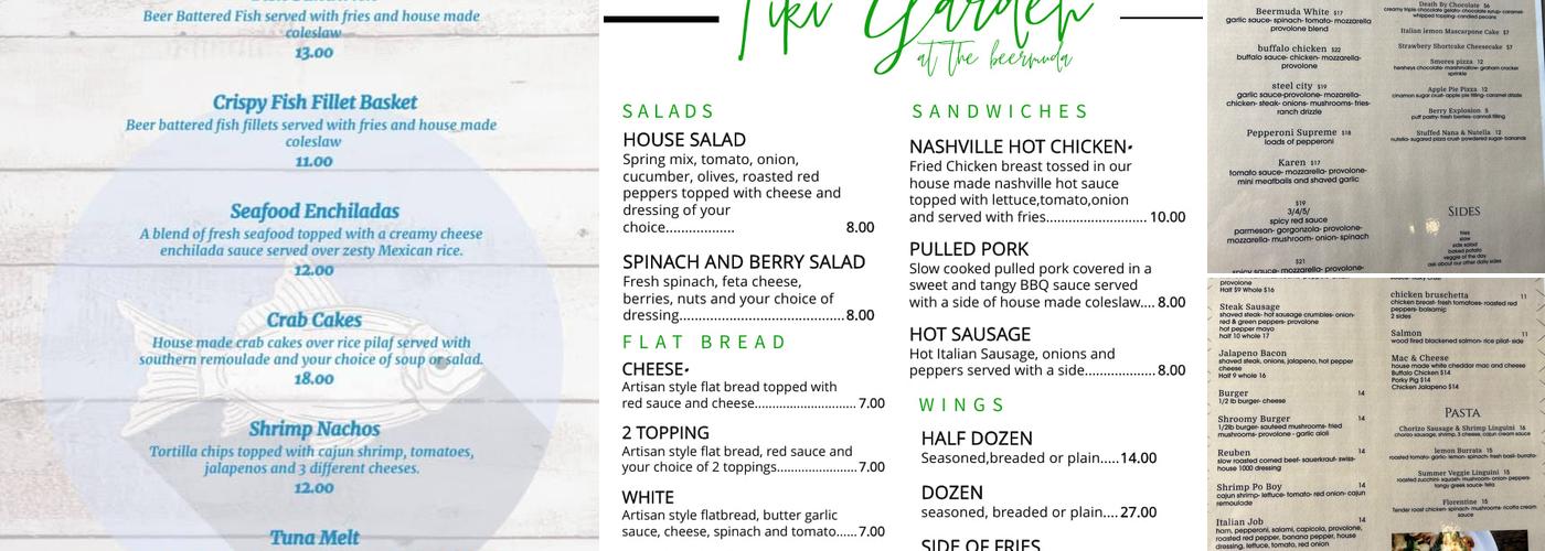 Ash Taphouse Menu