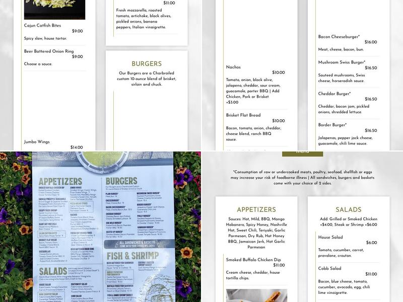 Barrel Junction Menu