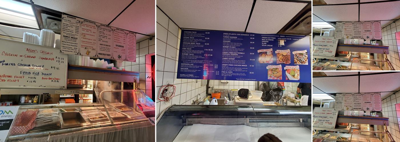 Simmie's Restaurant Menu