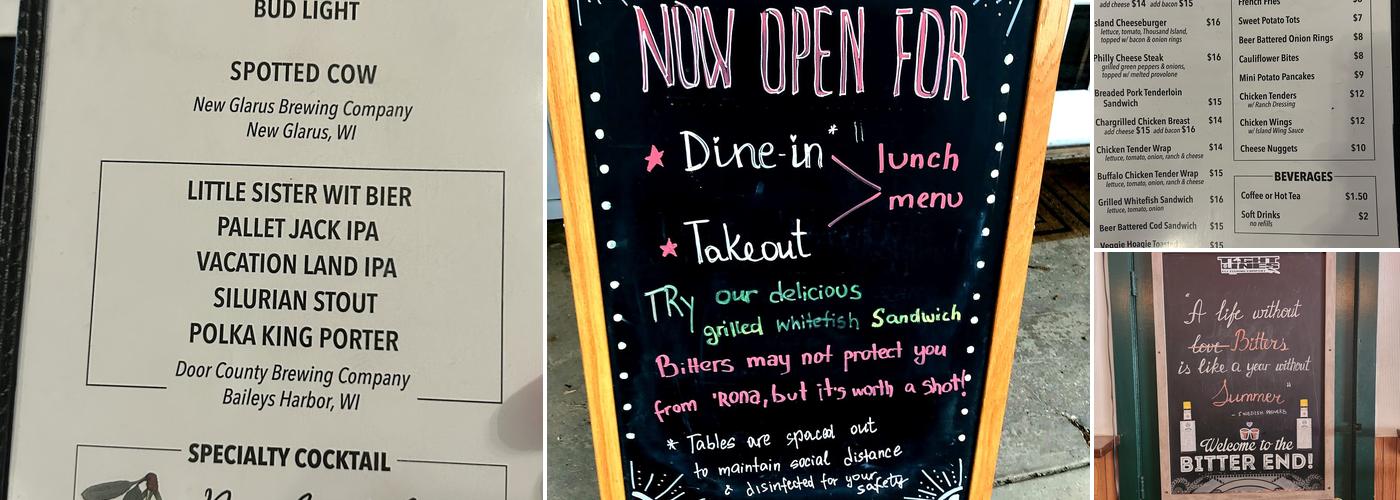 Nelsen's Hall Bitters Pub Menu