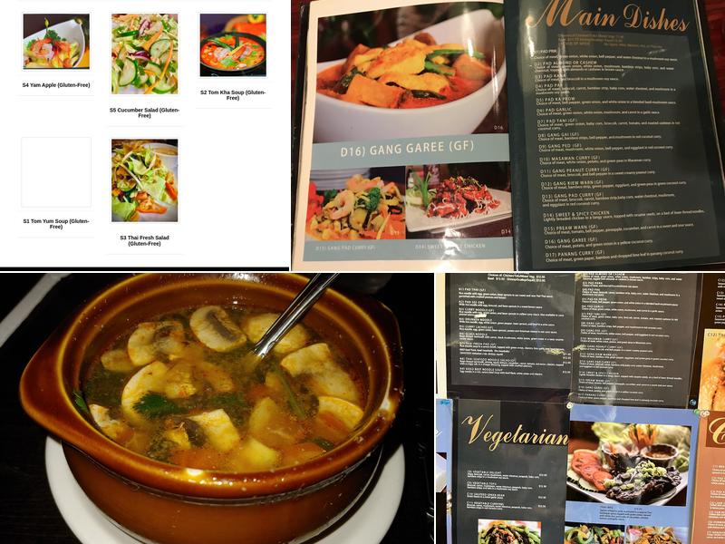 Thai Fresh Menu