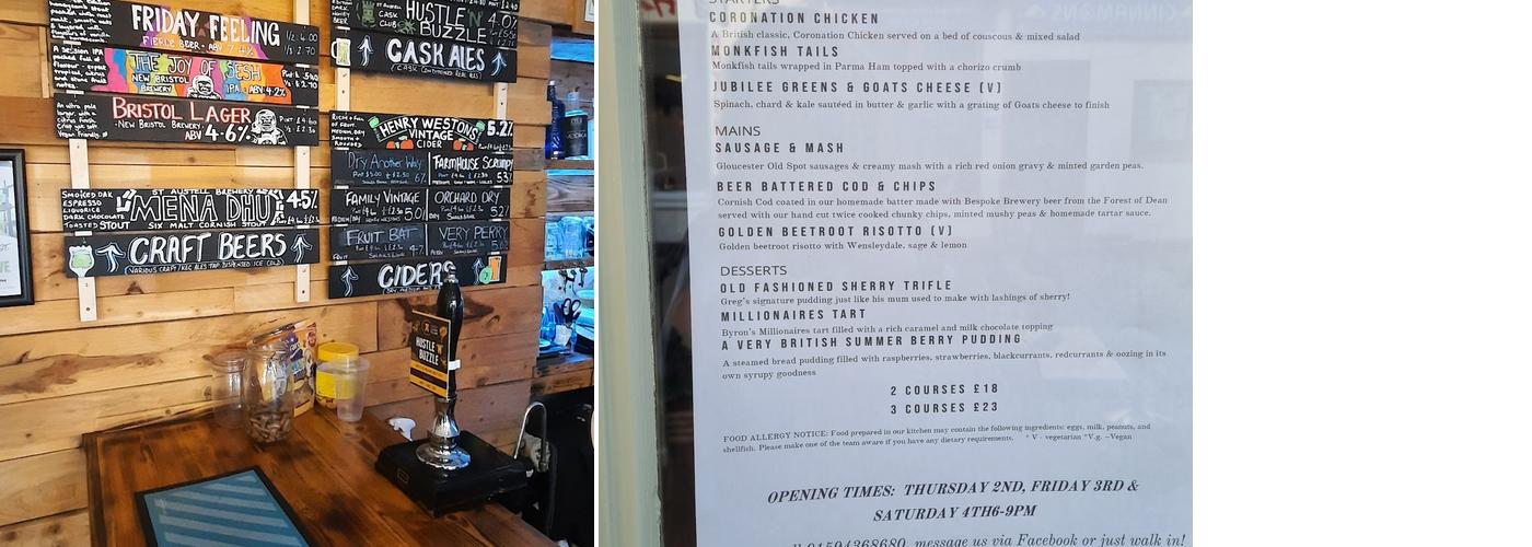 The Dog House Micropub Menu