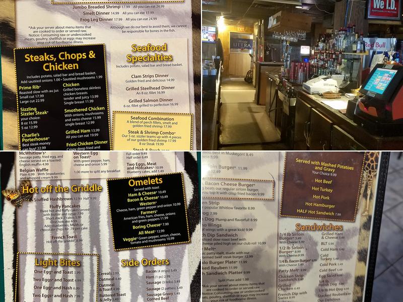 Whitlow's Forerunner Menu