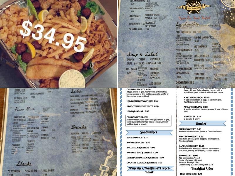 Pirates Deck Menu