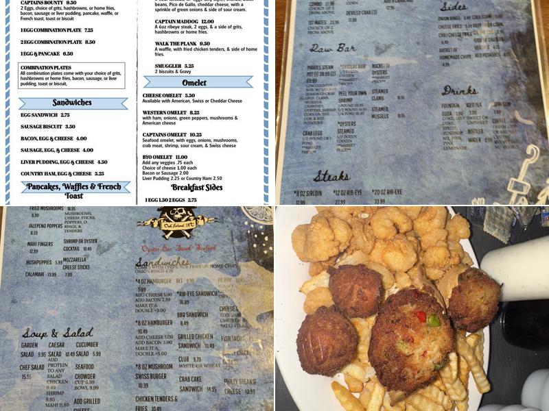 Pirates Deck Menu