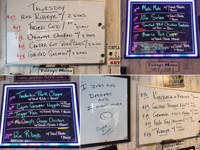 Southside Grill Menu