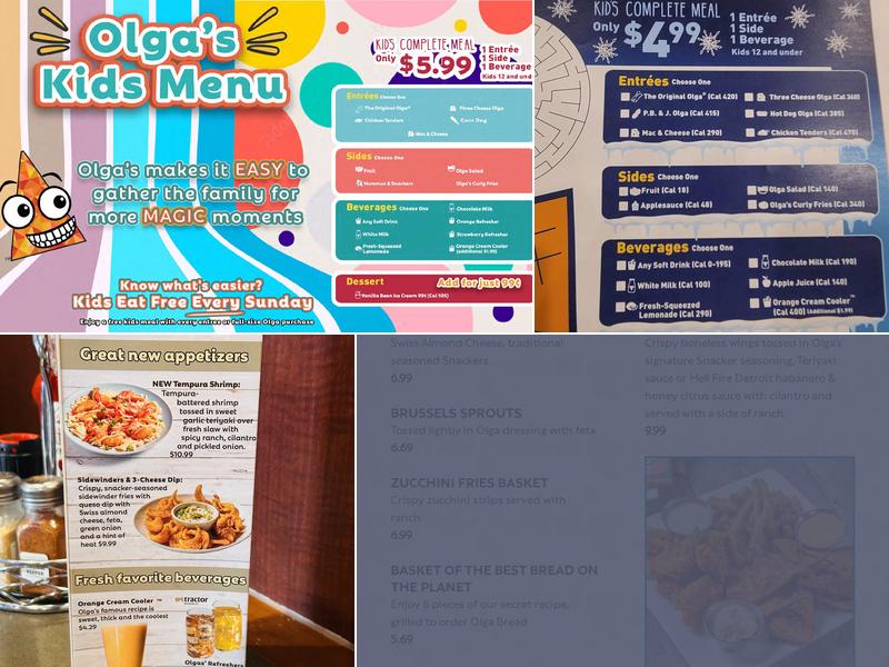 Olga's Kitchen Menu