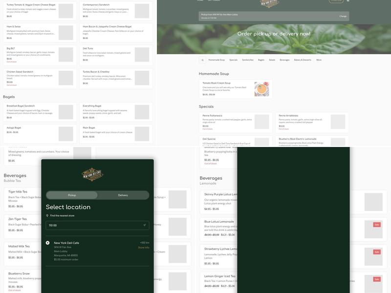 New York Deli Cafe Menu
