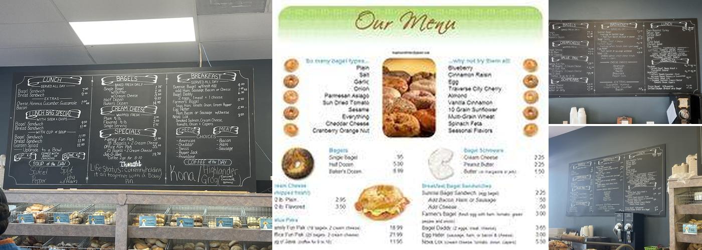 Bagels & Bites Menu
