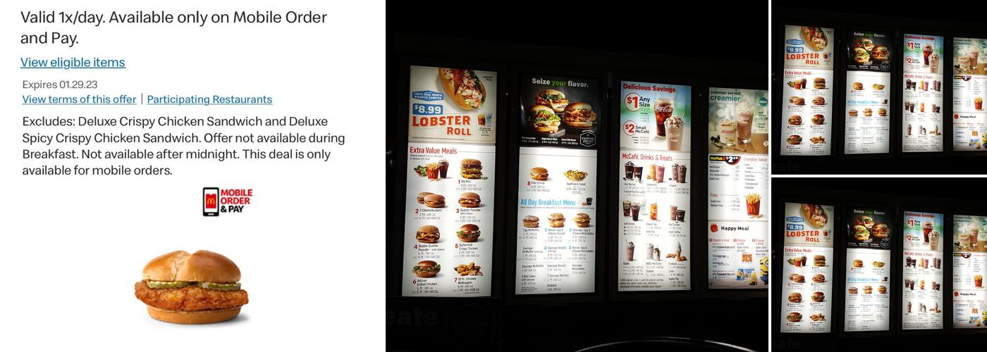 McDonald's Menu