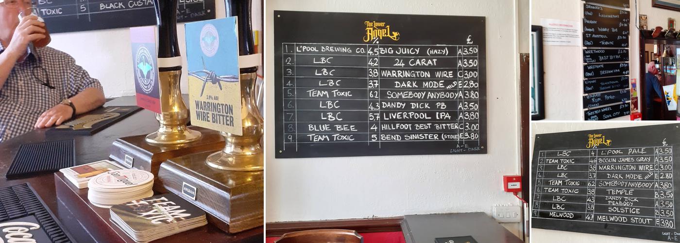 The Lower Angel Menu