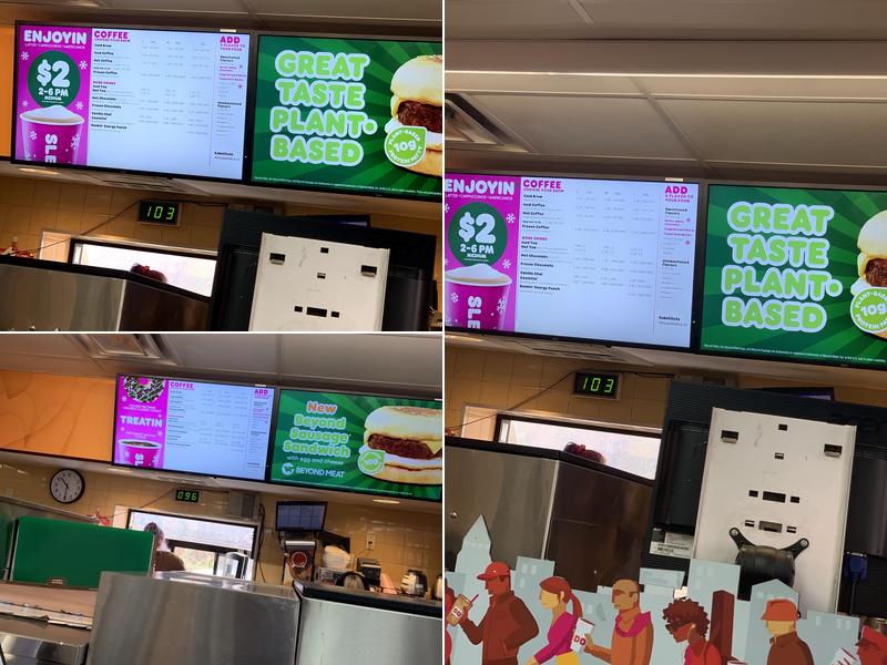 Dunkin' Menu