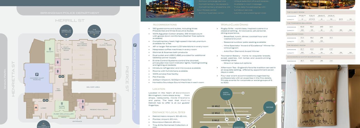 Townsend Bakery ToGo Menu