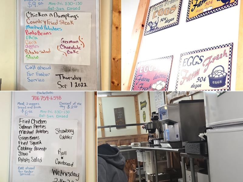 MC's Kountry Kitchen Menu