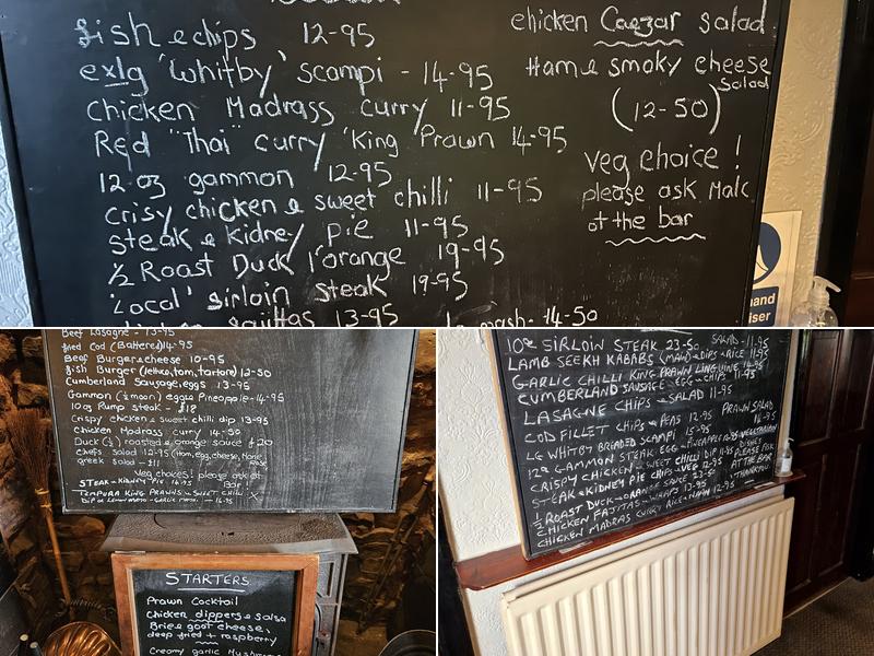 Blue Bell Inn Menu