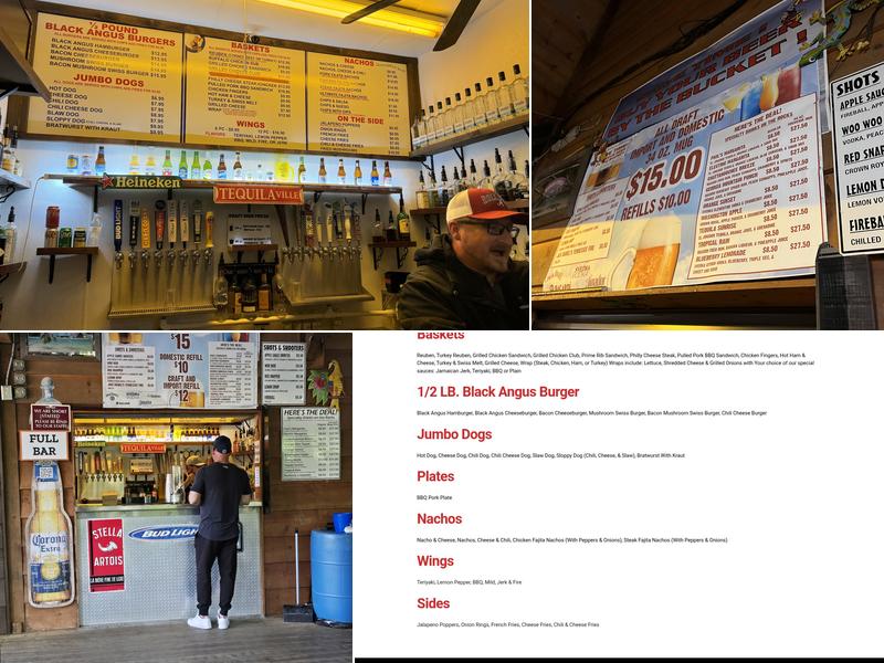 Paul's Margarita Deck Menu