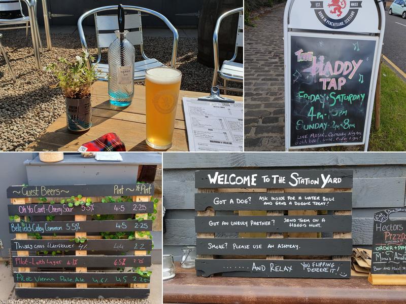 Station Yard Micropub Menu