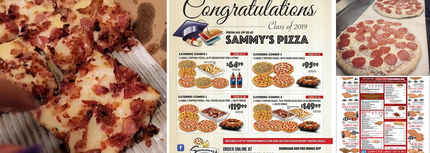Sammy's Pizza Menu