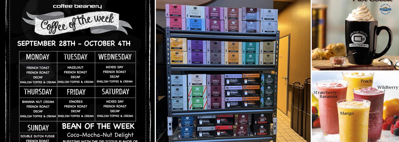 Coffeee Beanery Brighton Menu